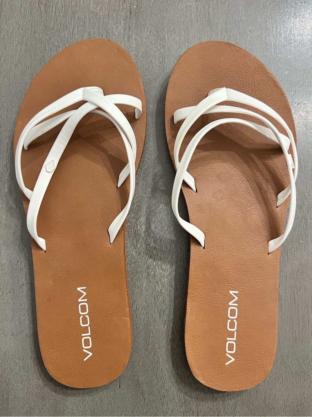 Volcom slides/flip-flops